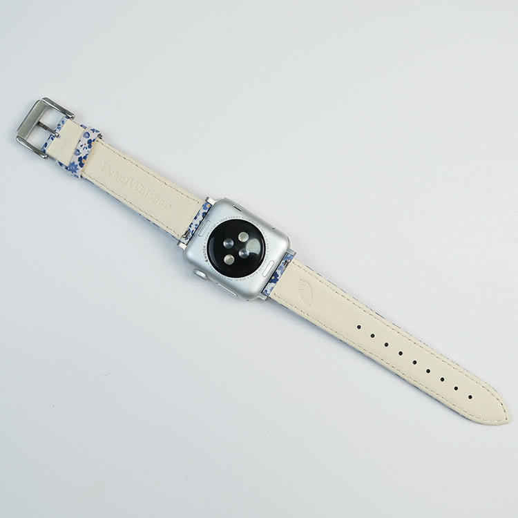 Blossom Watch Band(white) For Apple