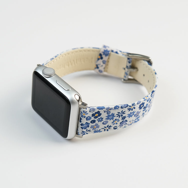 Blossom Watch Band(white) For Apple